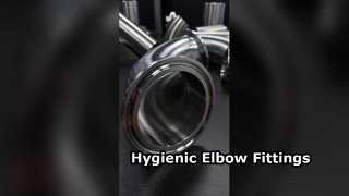 Raccordi Sanon a gomito a tre morsetti da 45 gradi