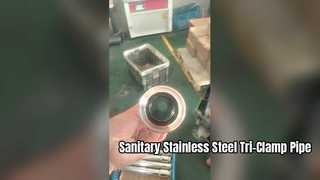 Tubo Tri-Clamp sanitario in acciaio inossidabile