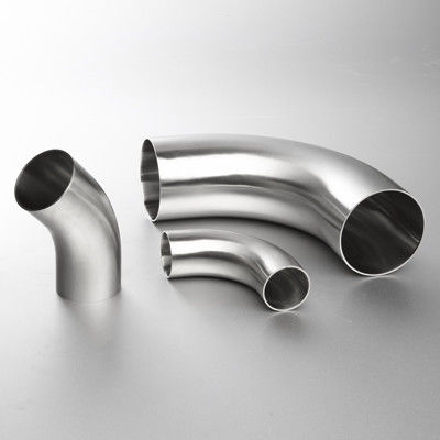 Un buon prezzo. Fittings per tubi in acciaio inossidabile di qualità alimentare 304 gomito 25 mm igienico 90 gradi in linea